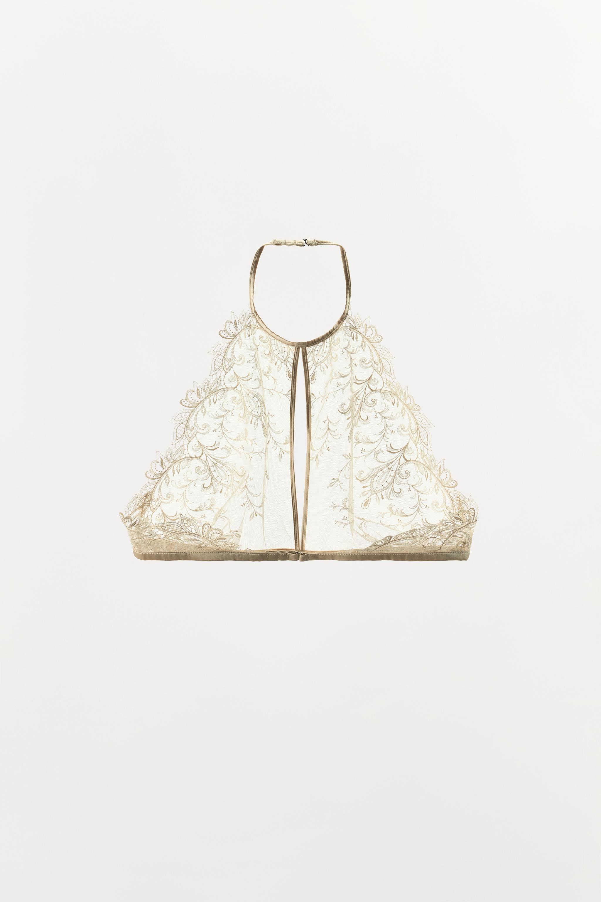 SOUTIEN-GORGE HALTER EN DENTELLE